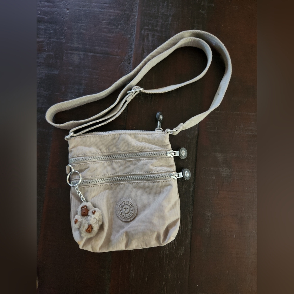 Kipling Beige Crossbody Bag